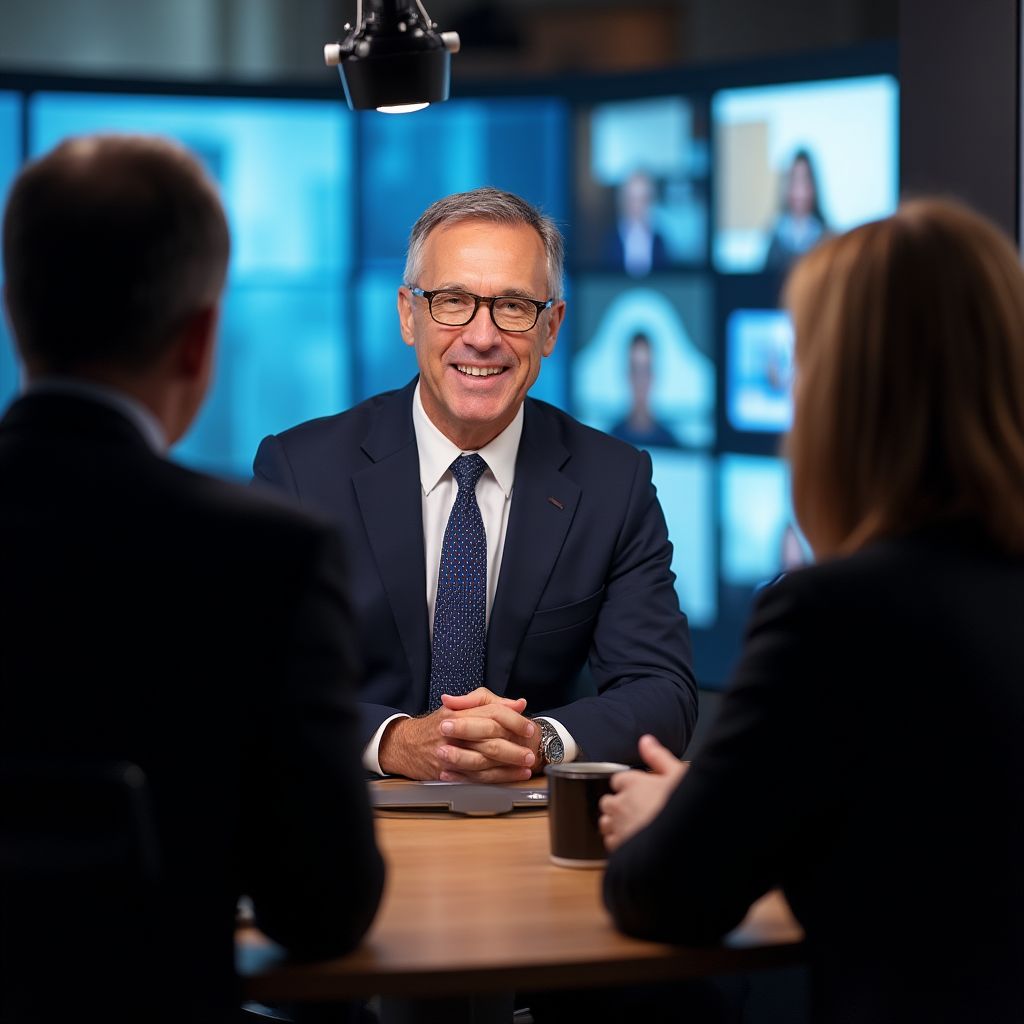 Entrevista en medios